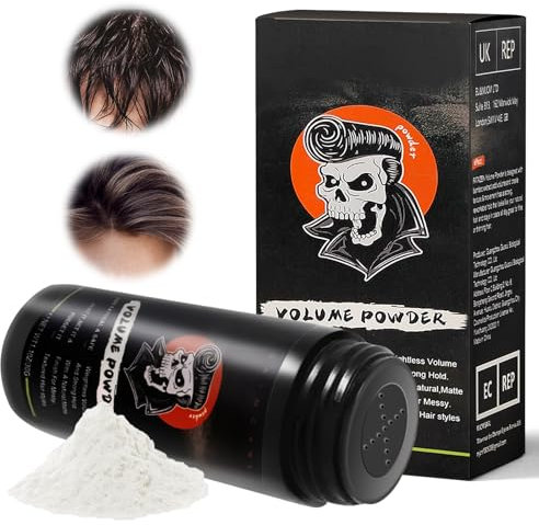 30g Polvere Modellante Styling Capelli con Effetto Opaco a Lunga Durata, Cipria Volumizzante per Donna e Uomo - Facile da Applicare