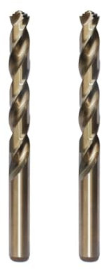 Punte elicoidali M42 8% al cobalto (12 mm x 2 pezzi) for acciaio inossidabile e metallo duro