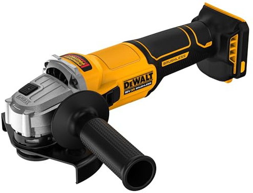 DEWALT 18V XR Brushless 125mm Angle Grinder - Tool Only, DCG407N-XJ