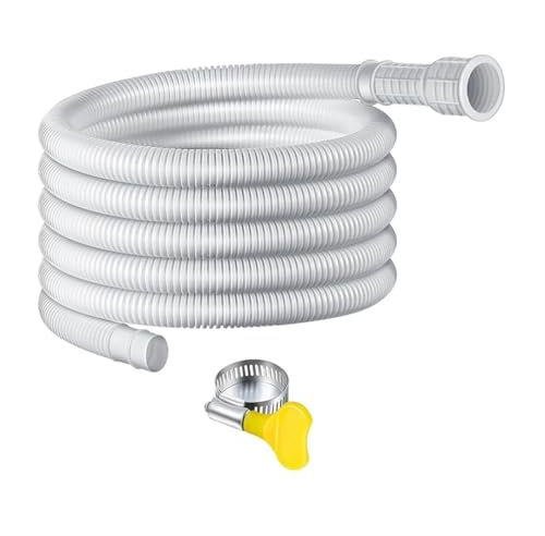 JHSDHYD Washing machine hose Drain Hose Extension Hose Washing Machine Dishwasher Corrugated Drain Hose
