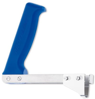 Giesser Rippenzieher - Grifffarbe blau - Rippenlöser inkl. 20 mm Edelstahlklinge - zum einfachen Auslösen & Abziehen des Fleisches vom Knochen