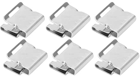 Mingzhe Clips de Câble Métalliques pour Panneaux Solaires, 100 Pièces, Serre-fils Fiables en Acier Inoxydable 304 pour Solutions de Montage Photovoltaïques