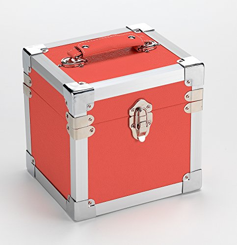 Steepletone 7 Record Box RED -