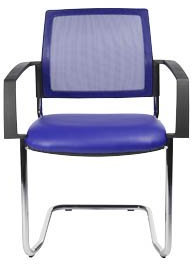 TOPSTAR 2 BtoB 20 Besucherstühle blau