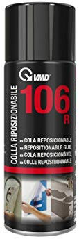 VMDITALIA adhésif repositionnable en bouteille spray de 400 ml