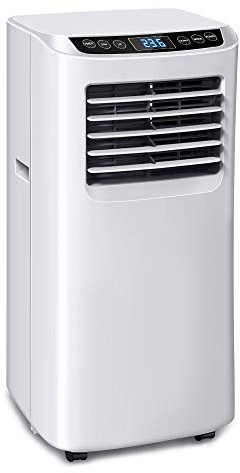 OZEANOS Eisberg OT-AC-7000 Mobile A/C Klimagerät mit flexiblen Abluftschlauch bis 70m³, 220-240V, 50Hz, 60dB weiß