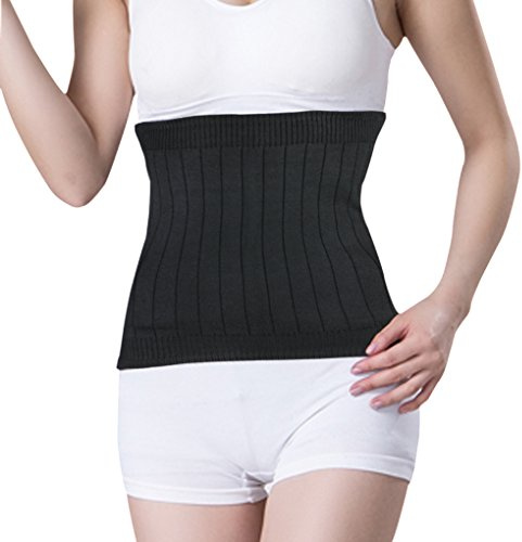 Faxianther Damen Herren Kinder Rückenwärmer Winter Weiche Dicken Kaschmir Nierenwärmer Rückenstützgürtel Elastisch Wärmegürtel Leibwärmer Hüftwärmer Bauch Taille Unterstützung