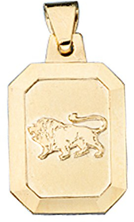 Jobo Sternzeichen-Anhänger aus 8 Karat 333 Gold