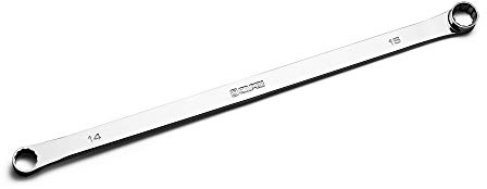 Capri Tools - Llave fija extra larga con 0 grados de desplazamiento de 14 x 15 mm (CP11800-1415)