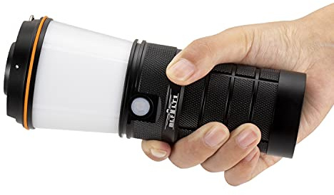 Sofirn BLF LT1 Camping Lantern Rechargeable, Led Lantern with 8X LH351D LED, 24 Hours Runtime in Medium Mode, Perfect Lantern Flashlight for Camping, Power Outages, Hiking, Fishing