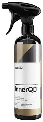 CarPro InnerQD Car Interior Quick Detailer, Antistatic, Clean Fingerprints, Dust and Inhibit Electrostatic Adhesion of Dust Particles - 500ml (17 FL oz)