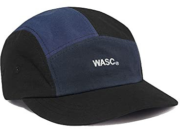 Clakllie Men's Athletic Baseball Fitted Cap Flat Brim Basecap 5 Panel Snapback Hut Outdoor Sport Kappe Trucker Mütze Classic Jockey Cap,BB8-Black