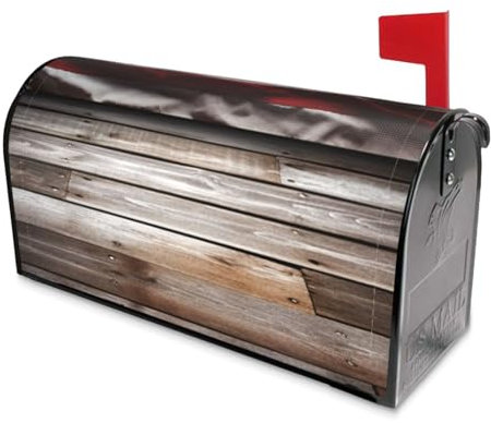 Copertura magnetica per cassetta delle lettere con stampa di bandiera americana, dimensioni standard, impermeabile, per casa, giardino, cortile, 45,7 x 53,3 cm, 64,8 x 53,3 cm