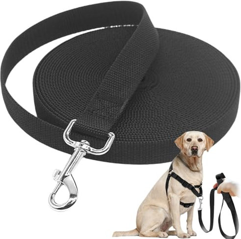 Schleppleine für Hunde,5m Hundeleine Trainingsleine,Schleppleine mit Abschließbarer Karabine,Robuste Trainingsleine,Hundeleine für Training und Outdoor für kleine Hunde Katzen