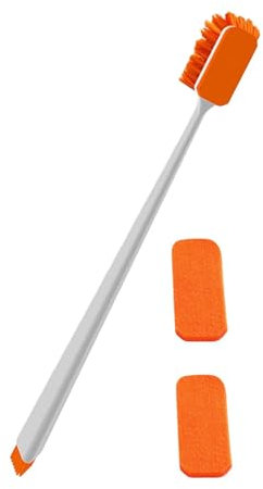 Aqurium Brush Fischtank-Reinigungsbürste mit vielseitigem Reinigungswerkzeug, Reinigungsschwamm für Aquarien mit effizienter Fleckenentfernung, Aquarium-Reinigungsbürste für verschiedene Aquarien