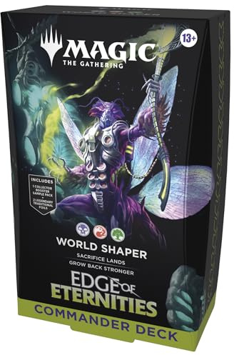 Mazo de Commander de El Confín de la Eternidad de Magic: The Gathering - Moldeador de Mundos (Versión en Inglés)