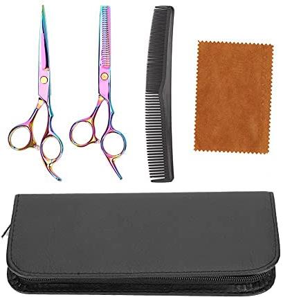 Tijeras profesionales para cortar cabello, tijeras de peluquero, tijeras de peluquería, acero inoxidable, grado de salón, herramientas de peluquería de precisión afiladas para