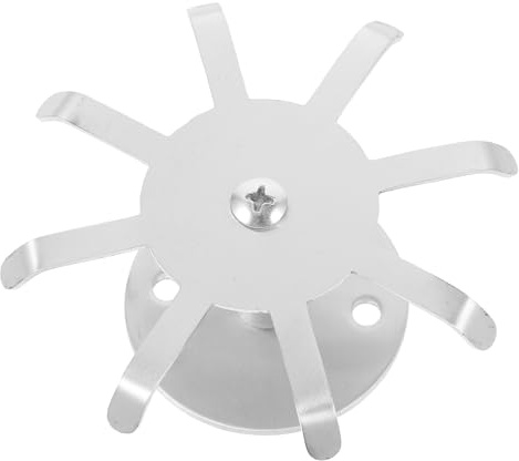 DECOMELODY Colgador Acero Inoxidable Plata Giratorio de Utensilios Cocina | Debajo del Gabinete, para Llaves y Tazas de Café, Ahorro de Espacio y Organización