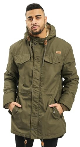 Brandit Marsh Lake Teddyparka, Color: olive, Size: S