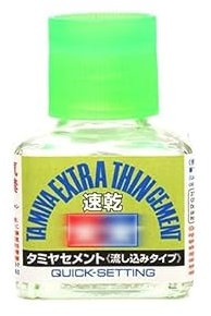 TAMIYA 87182 Extra Thin Cement Glue (Quick Set)