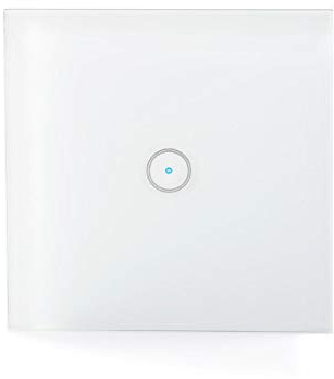 Nedis SmartLife - WLAN Wandschalter - Single - Wandhalterung - Langlebig - Sprachsteuerung - Integriert in die Nedis SmartLife App - Kompatibel mit Amazon Alexa & Google Home