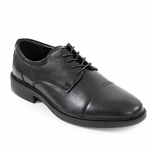 Toocool Scarpe Uomo Eleganti Classiche Oxford Mocassini Cerimonia Stringate Y115 [43,Nero]