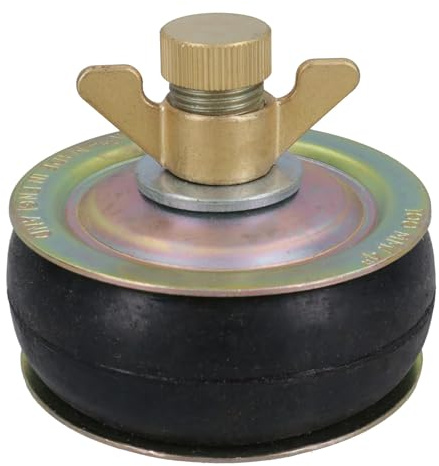 Stahl-Abfluss-Testrohrstopfen, 100 mm, Abdeckkappe