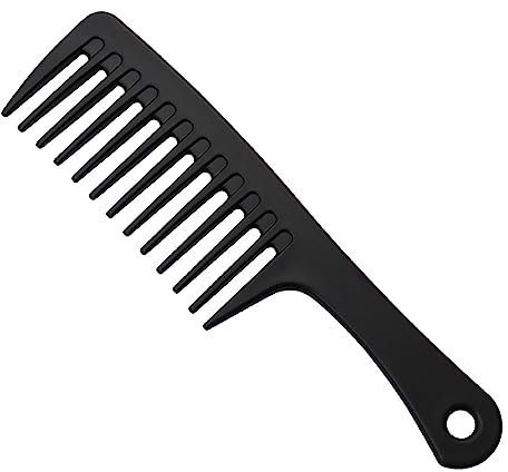WeddHuis Peigne Brosse à Cheveux Anti-Casse pour Cheveux Longs ou Bouclés avec Dent Large