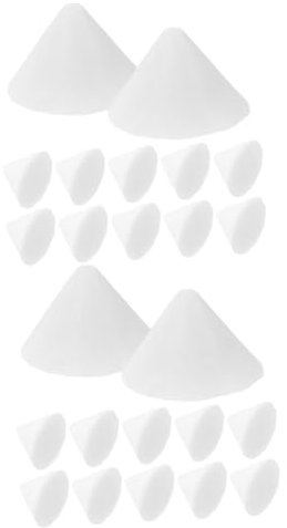 EXCEART 100 STK Ofenstütznagel Feuerfeste Bewegliche Nägel Aus Keramik Mikrowellenständer Töpferwerkzeuge Stehen DIY-Werkzeuge Ofenkegel Töpferofen Konisch Aluminiumoxid Zubehör Weiß