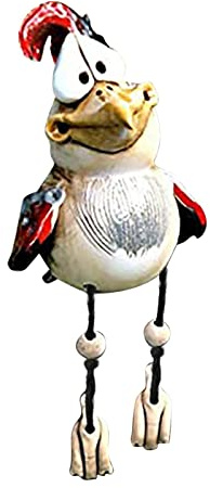 Hühner Deko Gartendeko Keramik Huhn Gartendeko Kantenhocker Deko Huhn Keramik Gartendeko Für Draußen Gartenfiguren Keramik Huhn Tierfigur Gartenstecker Handarbeit Ornament (C, Einheitsgröße)