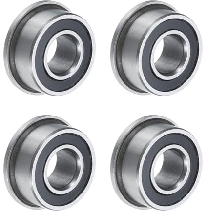 QUARKZMAN 4pz Cuscinetto a Sfere Flangiato F685-2Rs 5x11x5mm Doppia Tenuta | Cuscinetti Flangiati, Acciaio Cromato