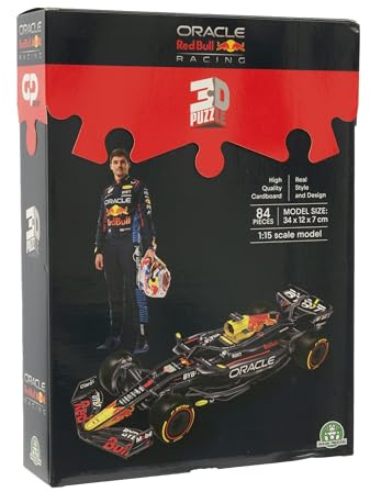 GP Sport, 3D-pussel, Formel 1 Red Bull, 84 bitar, REP00, svart