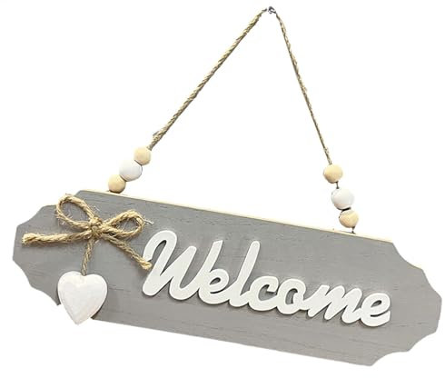 Cartel de bienvenida para puerta de casa, decoración del hogar | Sin esfuerzo, decoración de bienvenida, decoración del hogar