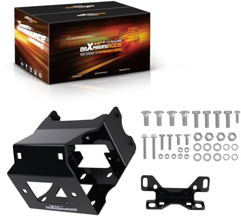 maXpeedingrods Winch Mount Plate for Polaris Sportsman 400 450 500 550 570 800 850 2011-2026, Towing Winch Mounts Bracket