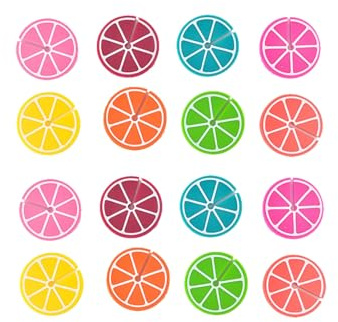 KANLVU 16Stück Glasmarkierer Form Einer Zitronenscheibe Silikon Getränkemarker Glas Markierung Trinkgläser Gläser Markieren Für Geburtstagsgeschenke Und Cocktailgläser