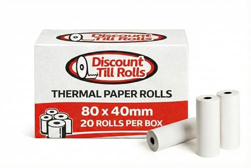 Zebra ZQ320 Thermopapierrollen (20 Rollen) (1)