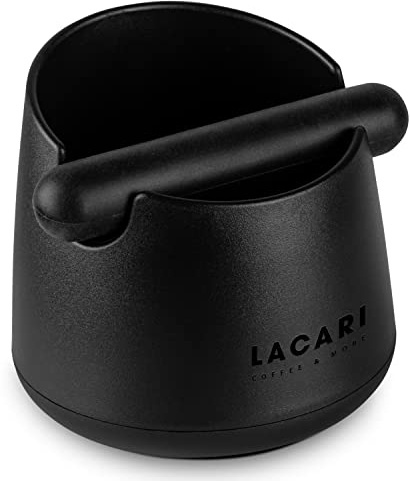 Abklopfbehälter für Siebträger | Knock Box | Lacari ORIGINAL Abklopfbehälter | Abschlagbehälter für Siebträger aus recycelbarem Kunststoff | Kaffeesatz Abschlagbehälter | Kaffee Geschenk