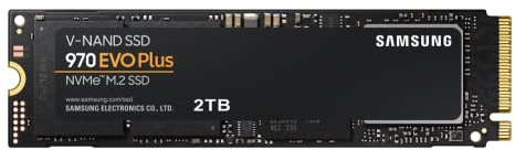 Samsung 970 EVO Plus SSD 2TB - M.2 NVMe Interne Solid State Drive mit V-NAND Technologie (MZ-V7S2T0B/AM)