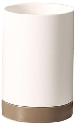 Dxcaicc Soporte para Utensilios, Gran Carrito de Utensilios Estable de cerámica, escurridor, Soporte para Utensilios de Cocina de cerámica para encimera,Blanco