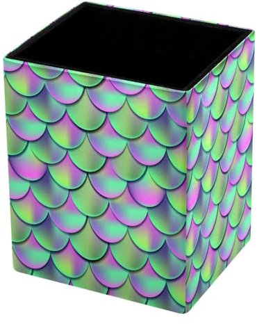 Stiftehalter, Stiftehalter, Schreibtisch-Organizer, Stifthalter, Ständer für den Schreibtisch, Organisation, Ozean, Meerjungfrauen-Waage, Grün