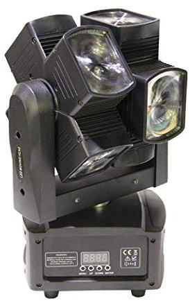 Sound Activated Party Lights 100W, 512 and Automatic Flash Mode DJ Disco Lights for Parties, Live, Club Bar, Club Wedding Ceremony