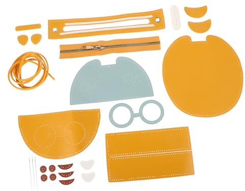 WHAMVOX 1satz Bag Knitting Kit Für Kleine Handtaschen Süßes Bären-design Handgefertigtes Materialset Für Anfänger Und Bastel-enthusiasten Für Persönliche