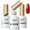 PEACECOLOR Gel Nail Polish Matte Top and High Glossy Top and Base Coat,3Pcs 10ML No Wipe Gel Top and Base Coat Set,Matte Shine Finish Long Lasting Nail Art Manicure Pedicure for Home DIY Nail Salon