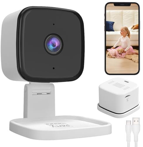 7links WLAN Kamera: Mini-2K-IP-Überwachungskamera, 4 MP, Nachtsicht, 360°-Halter (WLAN Cam, Kamera Nachtsicht, Überwachungssystem Funk)