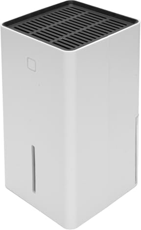 Pssopp Absorbeur d'humidité électrique, Auto de Refroidissement Féroce à Faible Bruit, Fermeture de 350 ML par Jour avec Réservoir d'eau de 1, 1 L pour Le