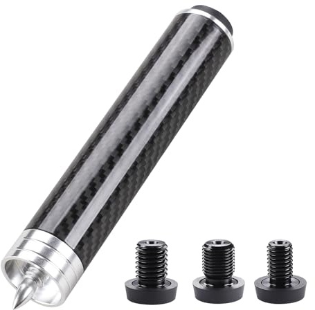 CROWN ME 15,2 cm Carbon-Billardqueue-Verlängerung mit 3 Stoßstangen, Pool-Queue-Verlängerungen
