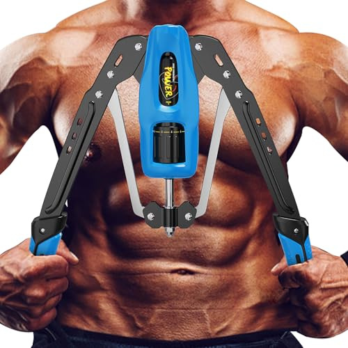 Tepemccu Twister Arm Exerciser - Adjustable 22-440lbs Hydraulic Power Twister, Home Chest Expander for Arm Exercise and Shoulder Muscle Training Fitness Equipment