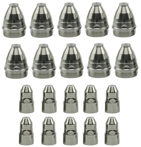 20 Stück für P80 Plasmaschneidüsen, Industriequalität, 1,1 mm Düsen, Plasmaschneid-Zubehör, Kupfer-Hafnium-Draht für Brenner