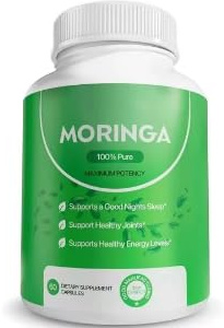 För naturlig energi, immunsystem och tarmhälsa, grön antioxidation, essentiella vitaminer och aminosyror | moringa