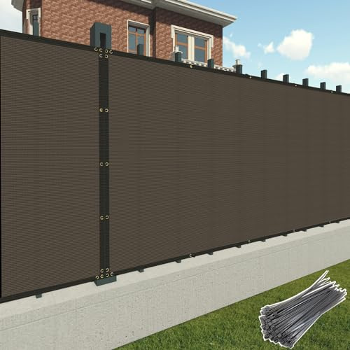 PATIO PPFS0450BW Clôtures décoratives, Marron, 1,2 x 15,2 m